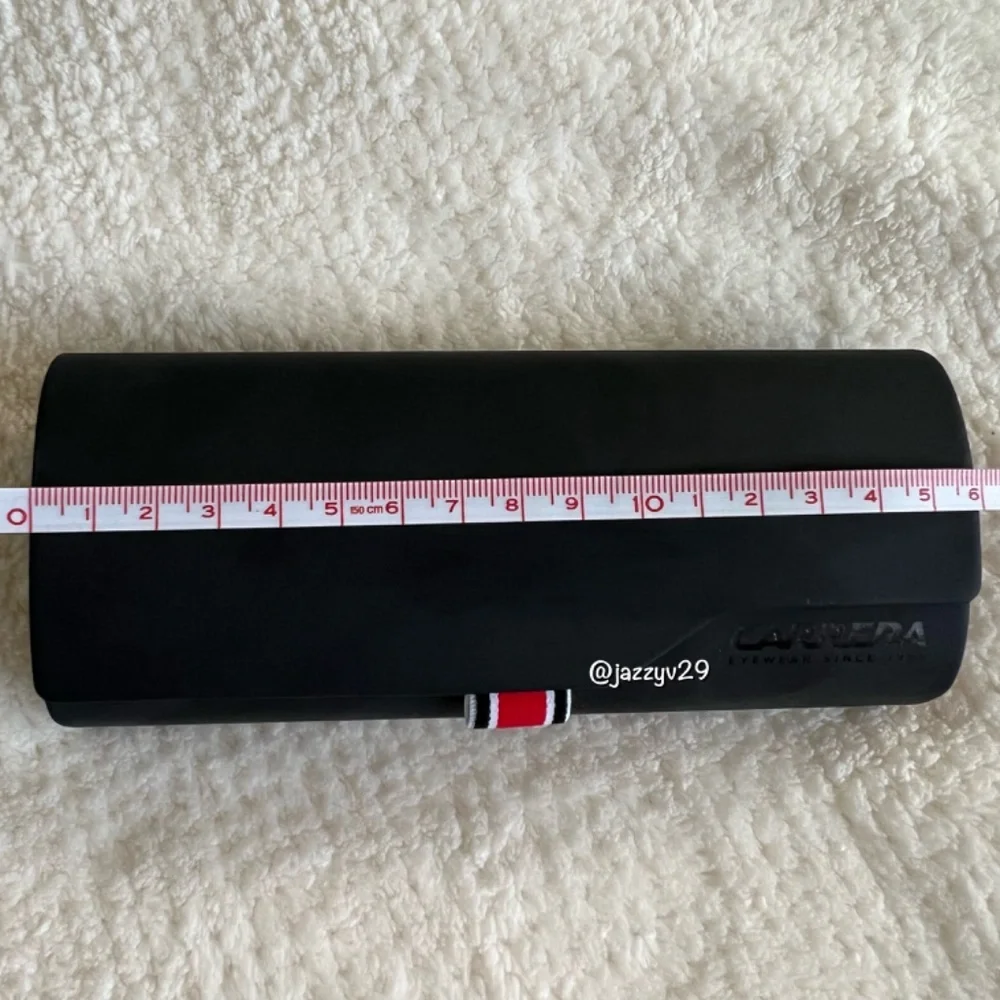 🖤Carrera Black Clamshell Sunglasses/Eyeglasses Case🖤